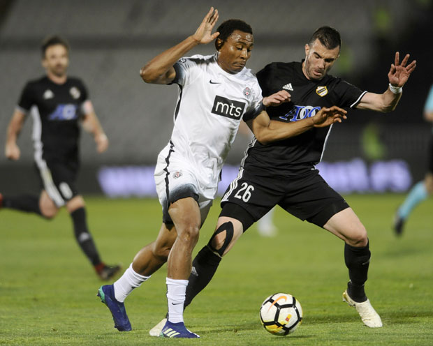 КРАЈ: Партизан - Чукарички 2:0