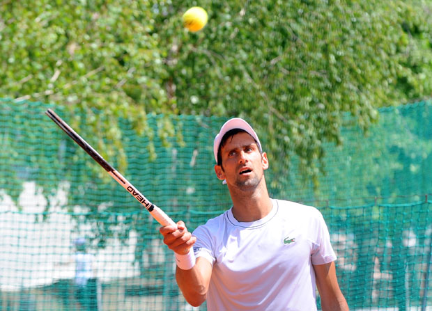 Ђоковић поново у Србији: Из Београда у Рим