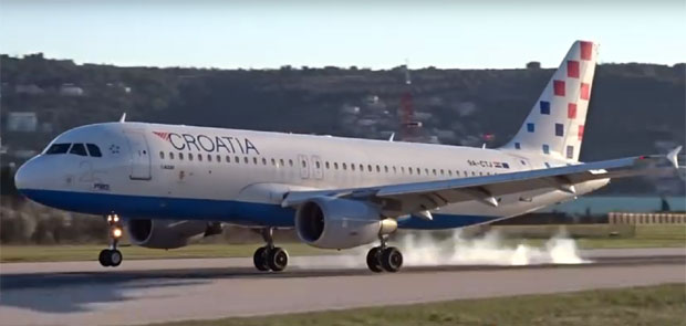 Хрватска: Напукло стакло на авиону, вратио се за Загреб