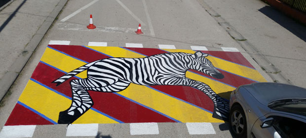 БЕЗБЕДНОСТ САОБРАЋАЈА УЗ СЛИКАРА: Испред вртића 50. зебра  