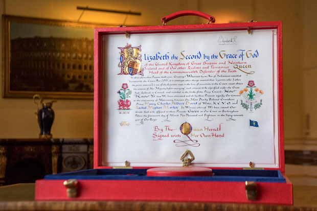 И званично благослов краљице за венчање Харија и Меган 