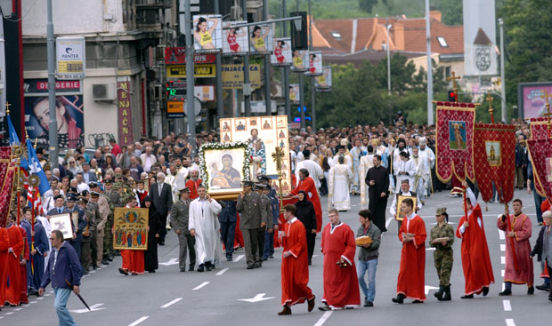 Градска слава: Прва молитва испред Москве
