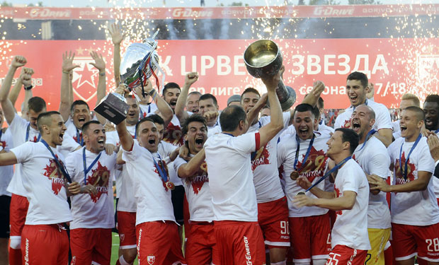 ЦРВЕНА ЗВЕЗДА СЕ ОДУЖИЛА ПУБЛИЦИ: Петица за крај