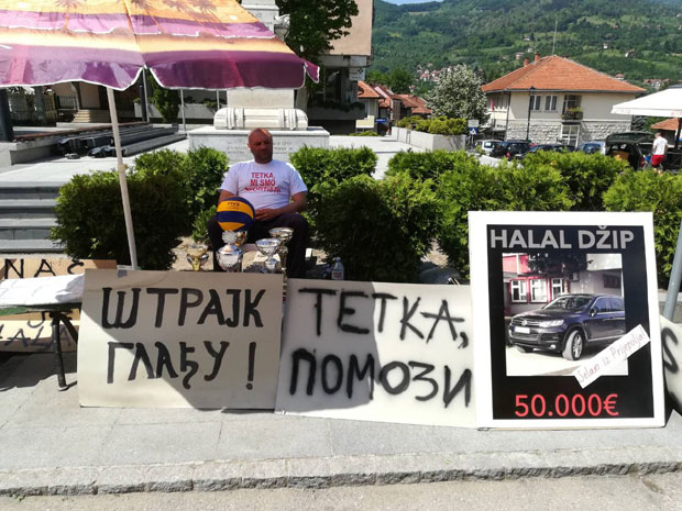 Тренер гладује већ 14 дана, не одустаје од штрајка