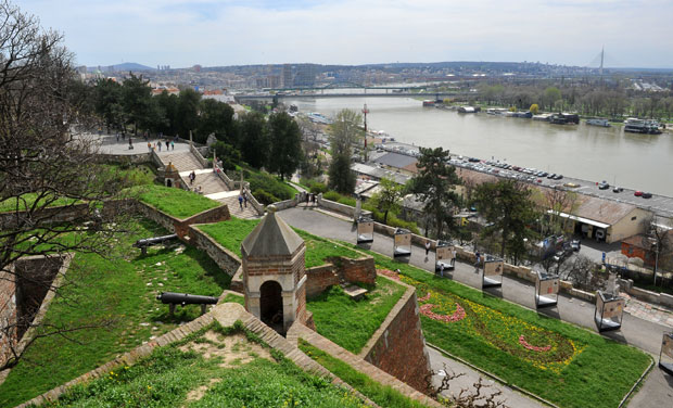 Виртуелна шетња Калемегданом