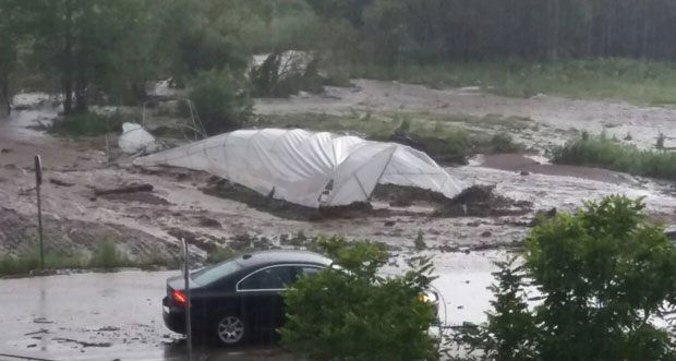 НЕВРЕМЕ ЗАХВАТИЛО СРБИЈУ: У Новој Вароши град и обилна киша угрозили усеве, бујице носиле све пред собом у Куршумлији
