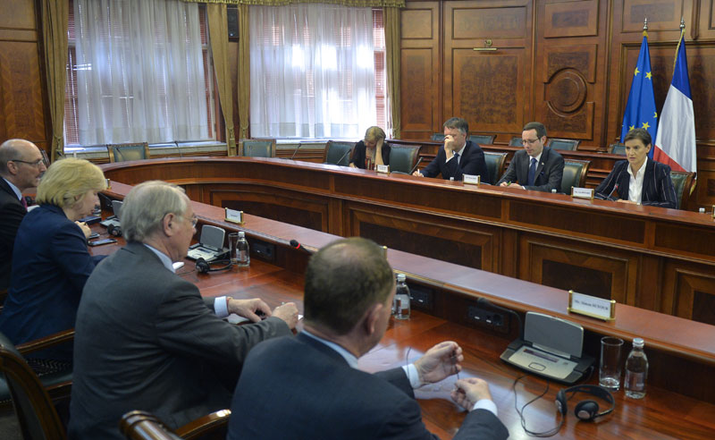 Брнабић са делегацијом Одбора Сената Француске