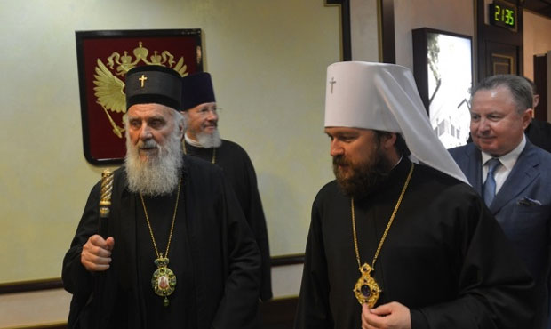 ПАТРИЈАРХ ИРИНЕЈ У МОСКВИ: Срби веома блиски руском народу