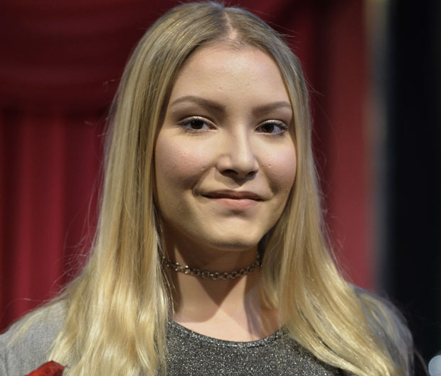 Васил Хаџиманов са ћерком Мартом на сцени