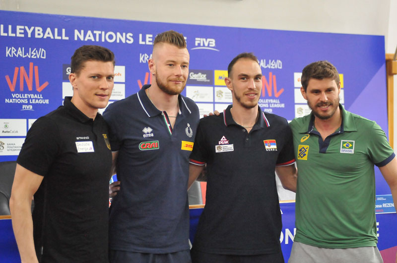 Одбојкаши на старту Лиге нација у Краљеву играју са Бразилом