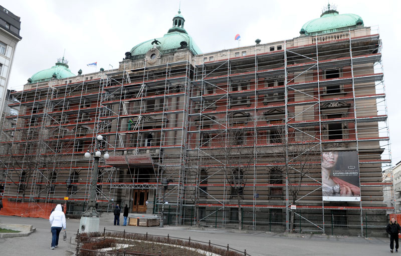 АГОНИЈА СРПСКЕ КУЛТУРЕ: Скеле, сатови и кривична пријава