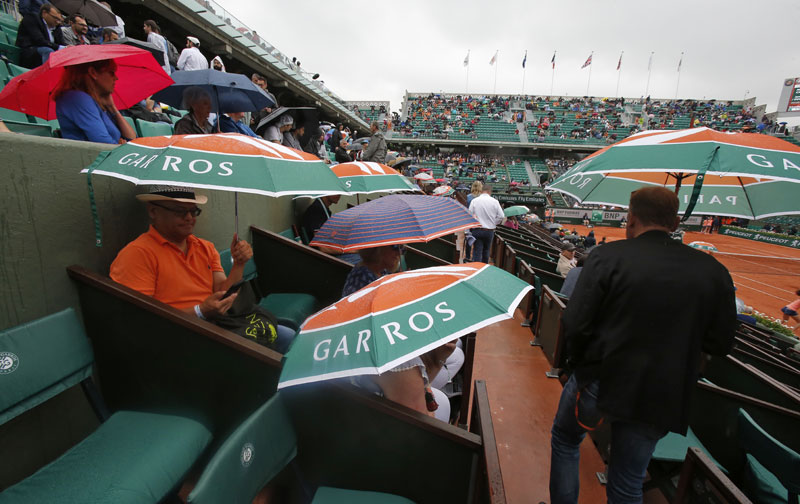 Киша прекинула Ролан Гарос