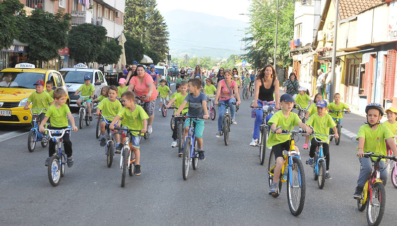 Бициклијада у центру Краљева