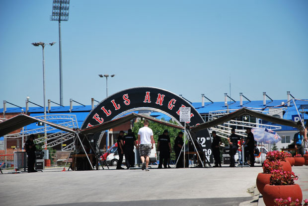 Анђели пакла и даље пристижу у Јагодину; Полиција помно прегледа мотористе