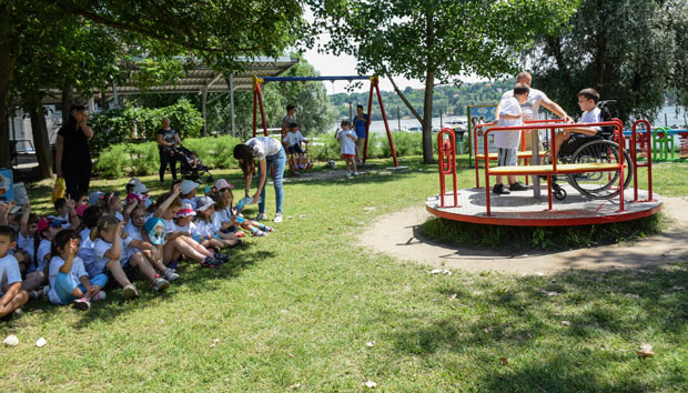 Нови Сад добио прво комбиновано дечије игралиште у Србији