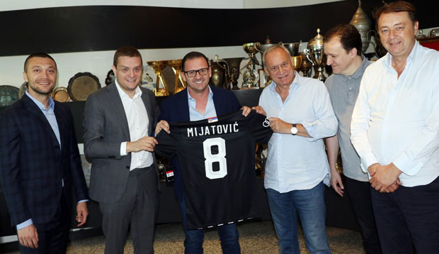 Мијатовић посетио Партизан на стадиону у Хумској