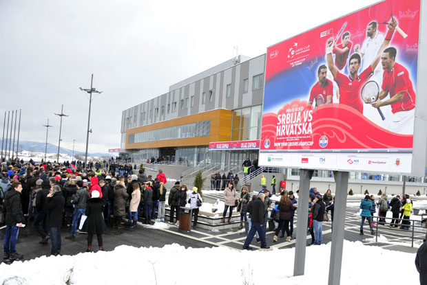 СПЕКТАКЛ КРАЈ ИБРА: Краљево у септембру домаћин Дејвис куп меча Србија - Индија