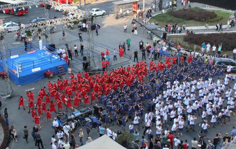 Одржан „Олимпијски час бокса“ у срцу Београда