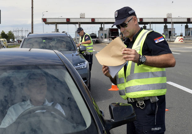 Саобраћајна уместо потврде