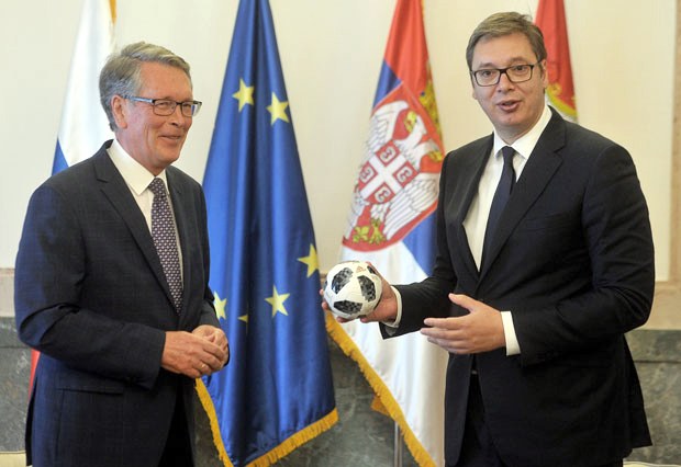 Вучић: Србија на СП у Русији као на домаћем терену