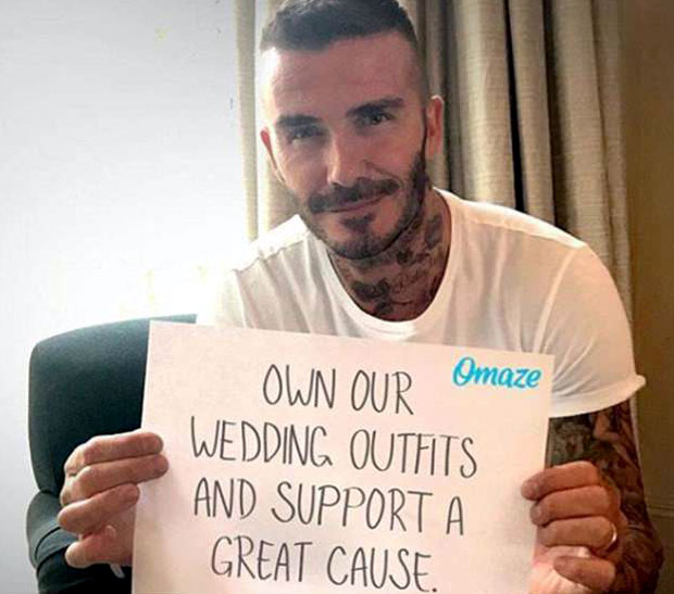 Бекамови донирају гардеробу са вeнчања Харија и Меган (ФОТО)
