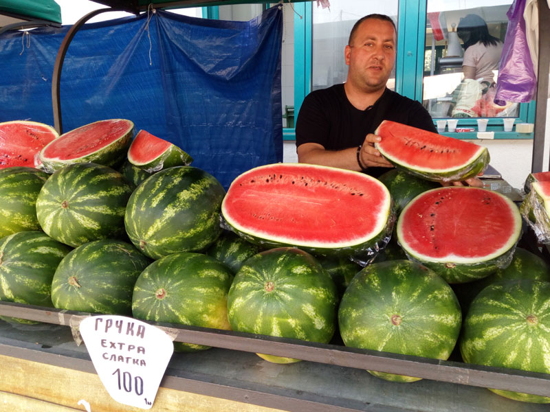 Стигле лубенице из Грчке