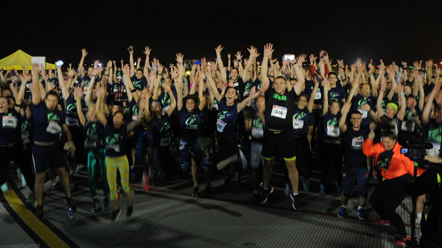 Београд на писти први пут: Журка, фудбалери, водени лук..