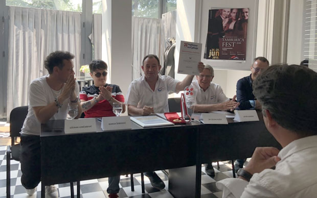 Марија и Џенан на Тамбурица фесту 