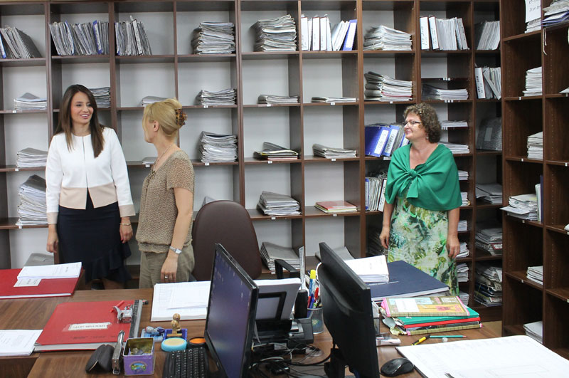 Кубуровић обишла реновирану правосудну зграду у Аранђеловцу