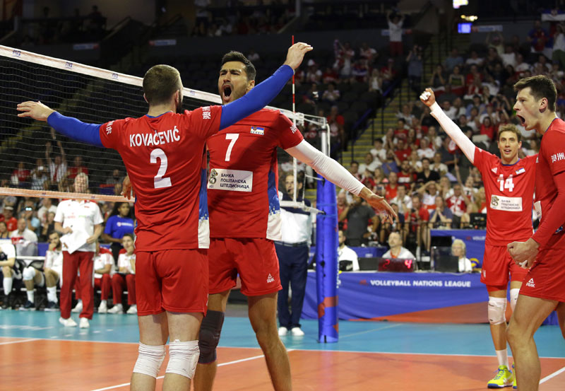 СВЕ У НАШИМ РУКАМА: Одбојкаши имају реалне шансе да се пласирају на Ф6 Лиге нација