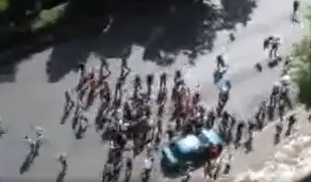 ПРВИ НЕРЕДИ НА СП: Туча Руса и Пољака (ВИДЕО)