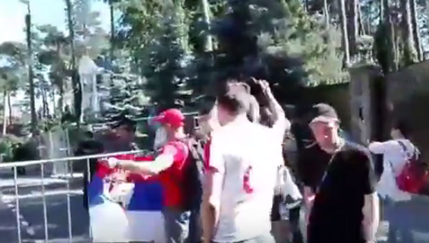 Подршка “орловима” у Светлогорску (ВИДЕО)