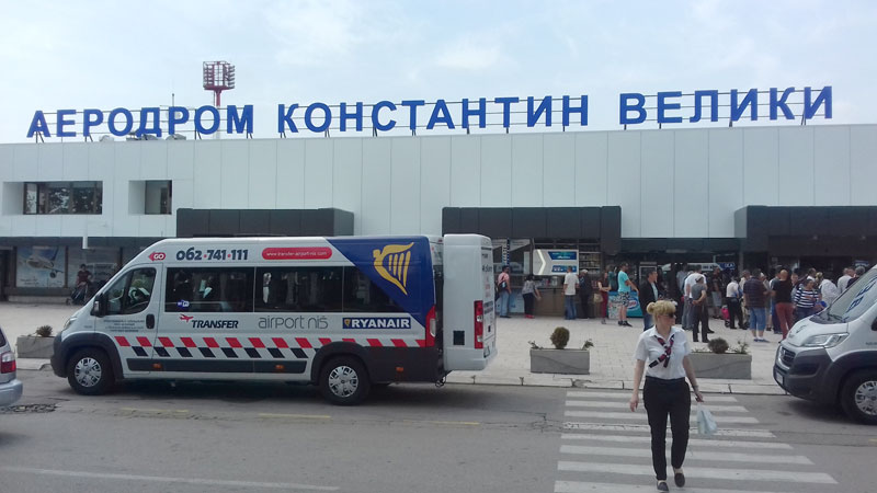 Аеродром Константин Велики држави на управљање