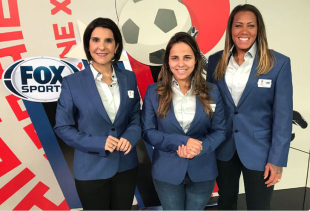 Жена коментатор донела срећу Бразилцима