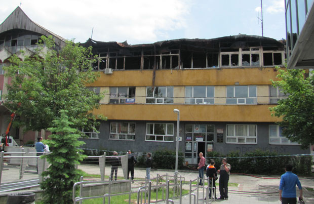 Радови на згради ТВ “Пљевља”: Почела санација крова