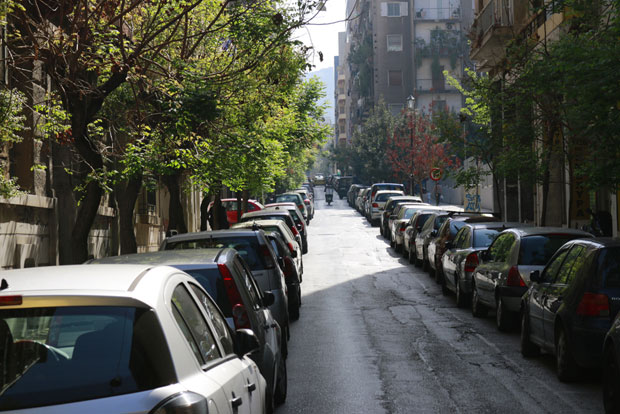 Плаћање паркирања у Атини само апликацијом на паметном телефону
