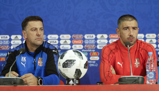 КРСТАЈИЋ И КОЛАРОВ ВЕРУЈУ: Поштујемо Бразил као фудбалску велесилу, али се не предајемо!