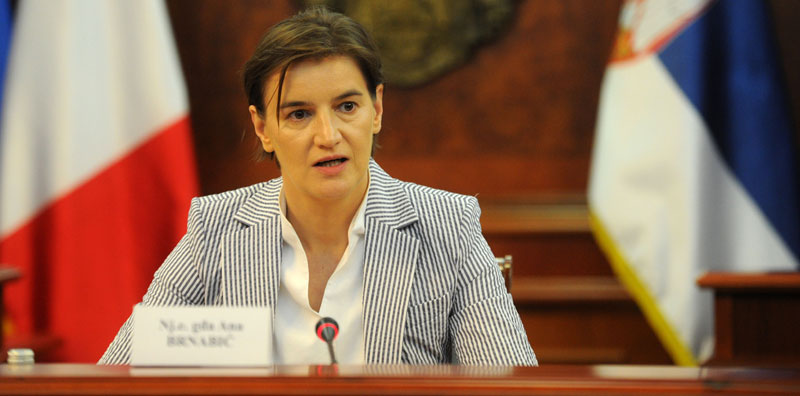 БРНАБИЋ ПОРУЧИЛА ПАУНОВИЋУ: Спорна питања решићемо дијалогом