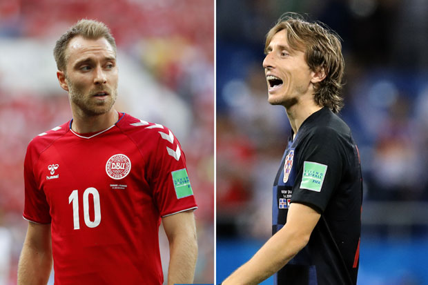 АСОВИ РЕШАВАЈУ ДУЕЛ ХРВАТСКЕ И ДАНСКЕ: Ериксен или Модрић