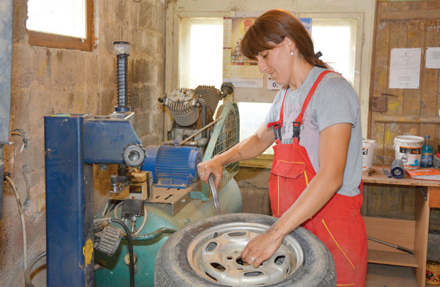 Мира је доктор за гуме 