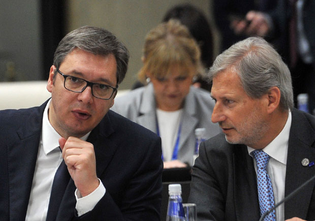 Вучић: Не желе сви компромис; Хан: Није Косово све и свја да би Србија напредовала на европском путу