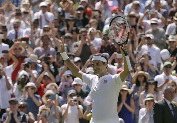 КРАЉЕВО НОВО ОДЕЛО: Федерер промовисао Уникло опрему победом над Лајовићем 