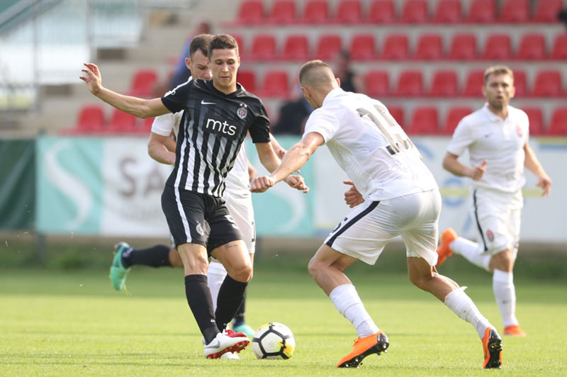 Партизан добар у последњој провери, али поражен од украјинске Зарије