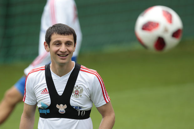 ДОБРЕ ВЕСТИ ЗА РУСЕ: Џагоев се опоравио пред дуел са Хрватском