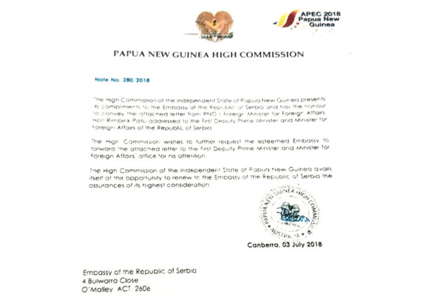 ЦРНО НА БЕЛО: Ово је доказ о још једном повлачењу признавања Косова (ФОТО)