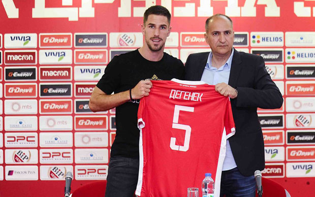 ДЕГЕНЕК ПОТПИСАО ТРОГОДИШЊИ УГОВОР: Крајишници славе прелазак у Звезду