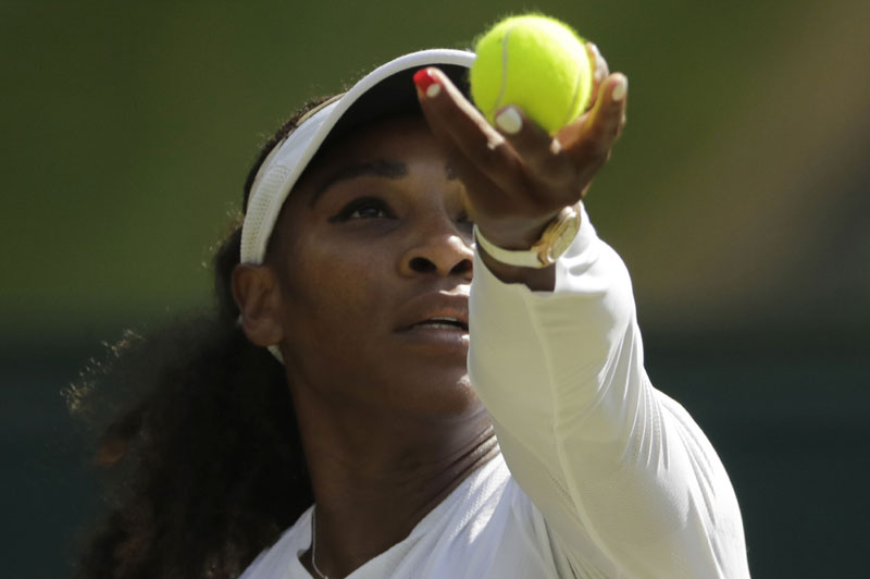 Победе Серене Вилијамс, Бертанс и Векић