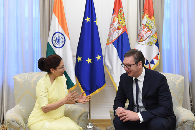 Вучић: Србија и Индија - уважавање и висок степен подршке