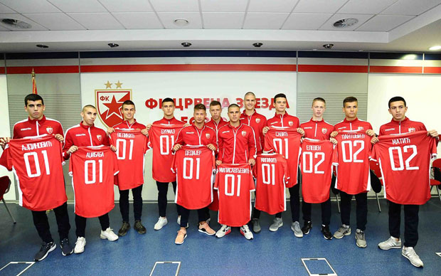 Звезда потписала уговоре са 12 играча из омладинске школе