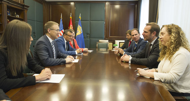 Стефановић са Питом Мароком о безбедности у Србији и региону